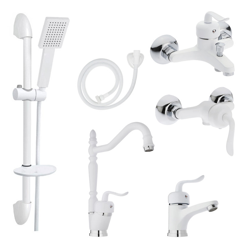 ست شیرآلات فراست پویا مدل قاصدک FS50 مجموعه 6 عددی